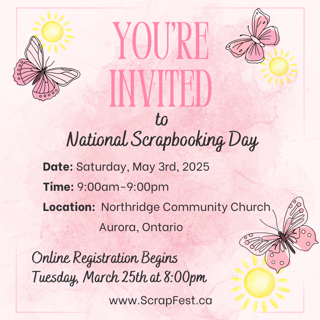 National Scrapbooking Day Crop 2025